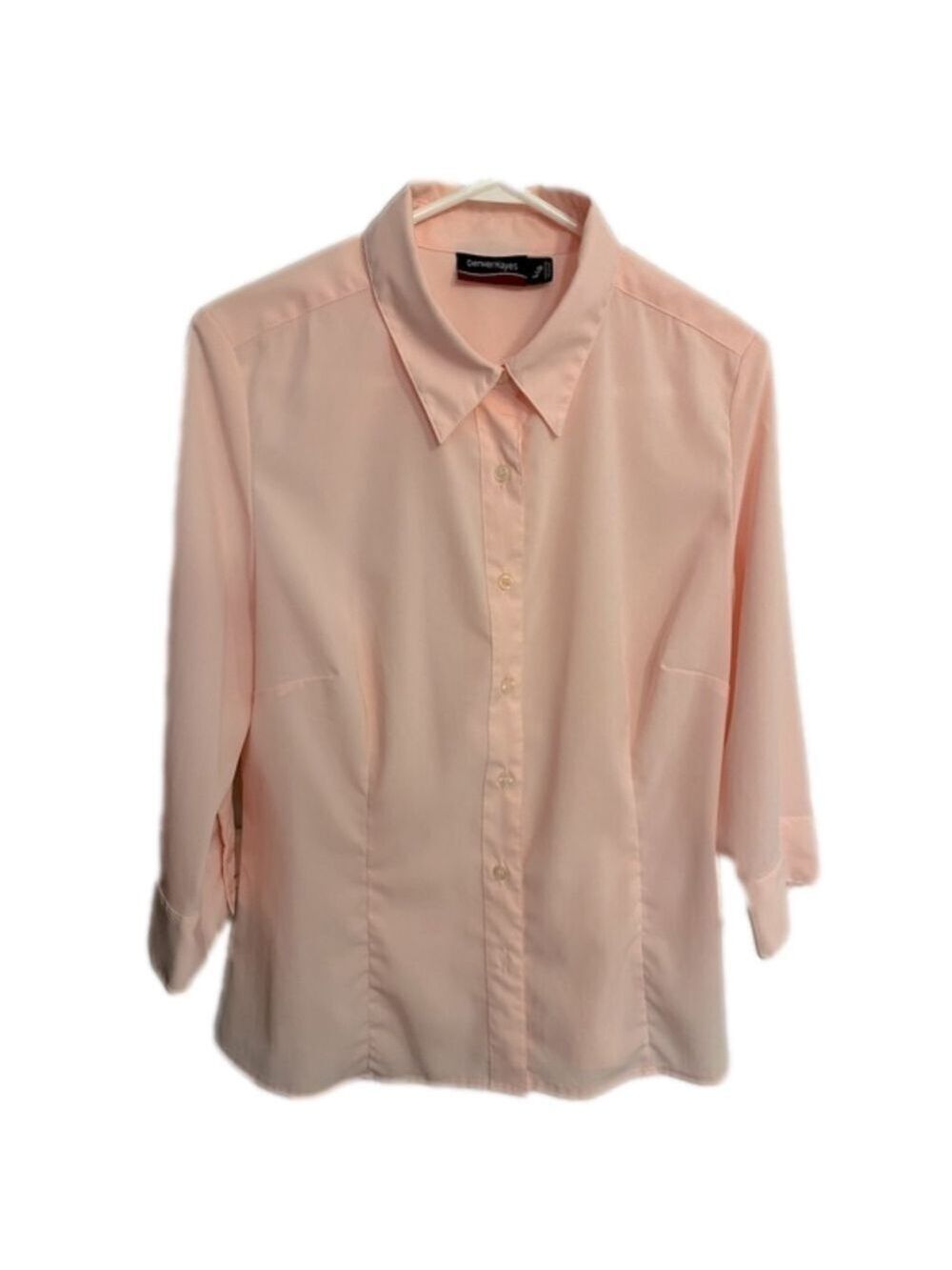 Denver Hayes size large 3/4 sleeve lightweight blouse